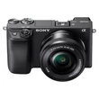 Sony Alpha 6400 fényképezőgép + 16-50mm objektív - fekete (ILCE6400L)