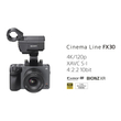 Sony Cinema Line FX30 APS-C váz (ILME-FX30B)