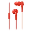 SONY MDR-XB55AP/R MIKROFONOS FÜLHALLGATÓ