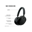 Sony WH-1000XM5B vezeték nélküli zajszűrő fejhallgató - FEKETE (elérhető több színben)