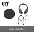 Sony ULT WEAR - WH-ULT900NH Bluetooth fejhallgató - Szürkészöld (elérhető több színben)