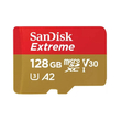 121586 SANDISK MICROSDXC KÁRTYA 128GB, 190MB/s, A2, Class 10, UHS-I, V30