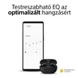 Sony WF-1000XM5 Wireless Noise Cancelling fülhallgató, akár 24 órás üzemidő és Gyors Töltés, Szürke