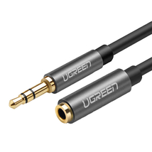 UGREEN AV118 3,5 mm-es jack AUX audio hosszabbító kábel 5 m (fekete) 10538