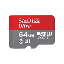 SanDisk microSDXC Ultra 64GB C10 UHS-I SDSQUA4-064G-GN6MA/186504