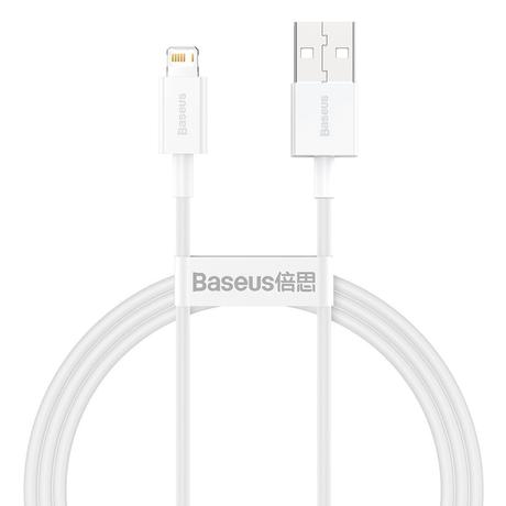  Baseus Superior USB - Lightning kábel, 2,4 A, 1 m (fehér)