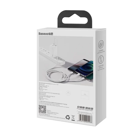 Baseus Superior Series 3 az 1-ben USB-kábel, USB-mikro-USB / USB-C / Lightning