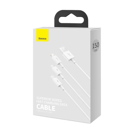 Baseus Superior Series 3 az 1-ben USB-kábel
