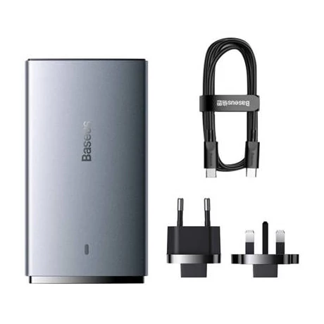 Baseus GaN5 Töltő 65W + USB-C + USB-A CCGP150113
