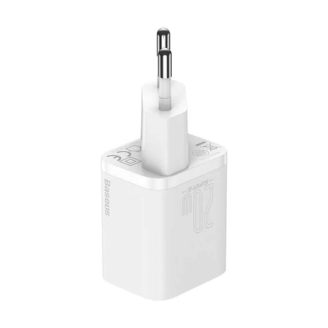 Baseus Super Si gyorstöltő 1C 20W adapter1 m-es USB-C-Lightning kábellel TZCCSUP-B02