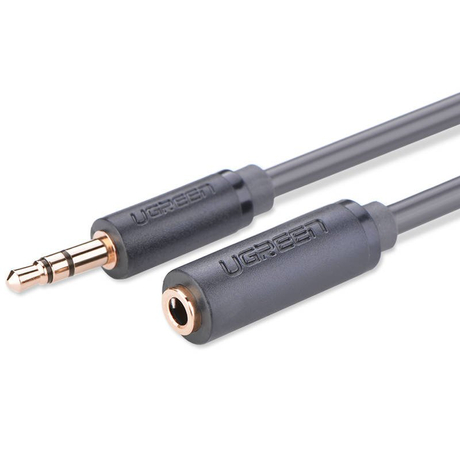 UGREEN AV124 AUX jack audio hosszabbító kábel 3,5 mm, 1 m (szürke) 10782