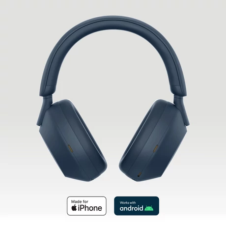 Sony WH-1000XM5L vezeték nélküli zajszűrő fejhallgató - KÉK