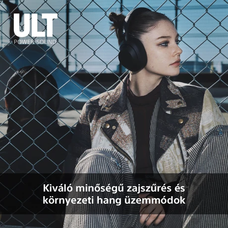 Sony ULT WEAR - WH-ULT900NH Bluetooth fejhallgató - Szürkészöld (elérhető több színben)