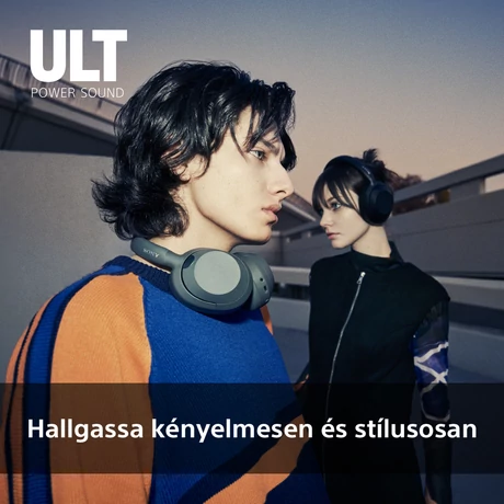 Sony ULT WEAR - WH-ULT900NH Bluetooth fejhallgató - Szürkészöld (elérhető több színben)