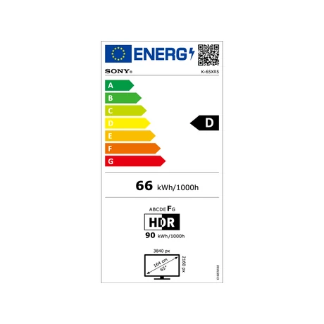 Sony BRAVIA 5 - K65XR55B Mini-LED
