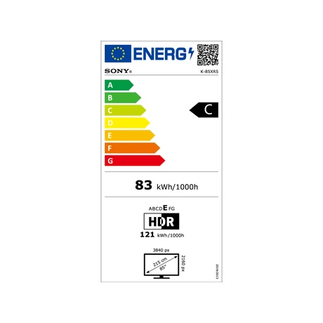 Sony BRAVIA 5 - K85XR55B Mini-LED
