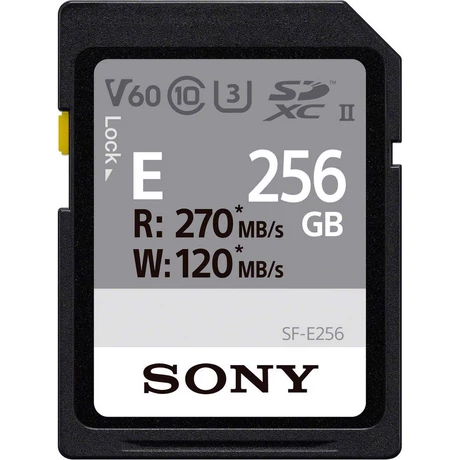 Sony SF-E256 SDXC UHS-II U3 memóriakártya (SFE256.AE)
