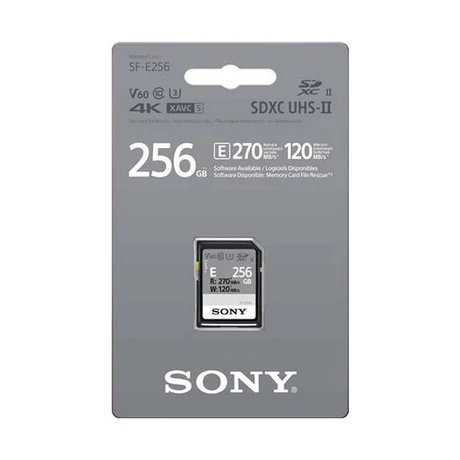 Sony SF-E256 SDXC UHS-II U3 memóriakártya (SFE256.AE)