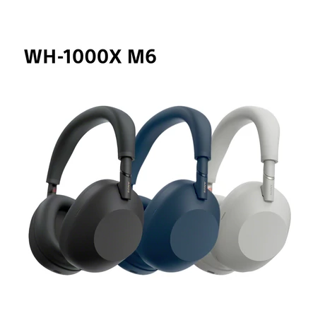 Sony WH-1000XM6 vezeték nélküli zajszűrő fejhallgató ezüst színben (WH1000XM6S.CE7) 