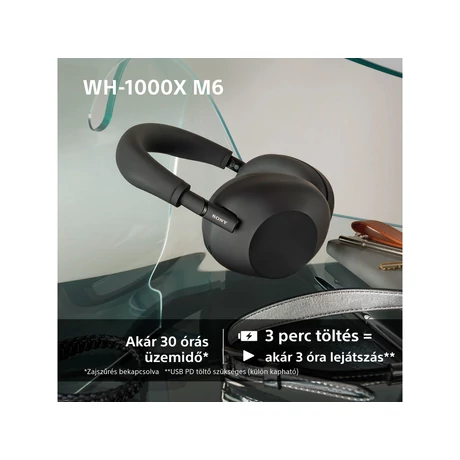 WH1000XM6B fekete színben