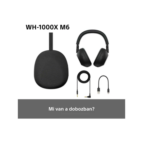 WH1000XM6B fekete színben