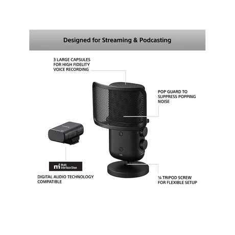 Sony ECM-S1 streamingmikrofon