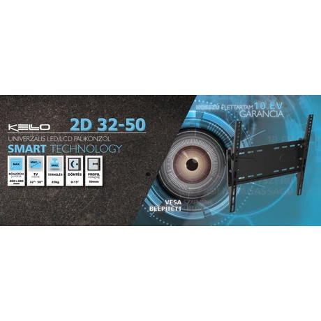 3D 32-50 fali konzol