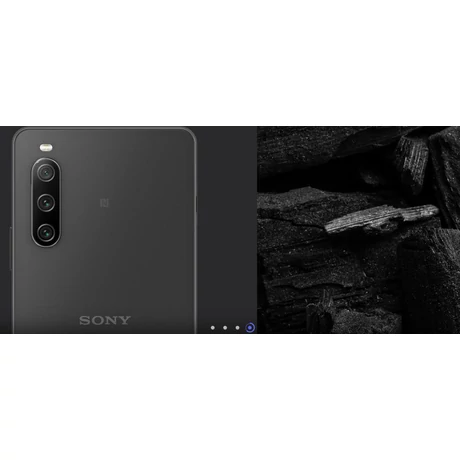 Sony XPERIA 10 IV Dual Sim 6/128 GB, fekete
