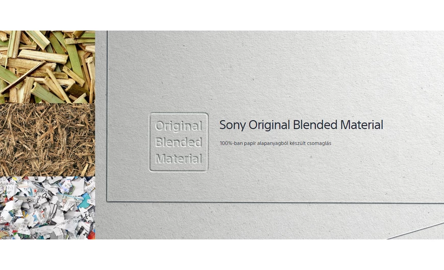 Sony "Original Blended Material"
